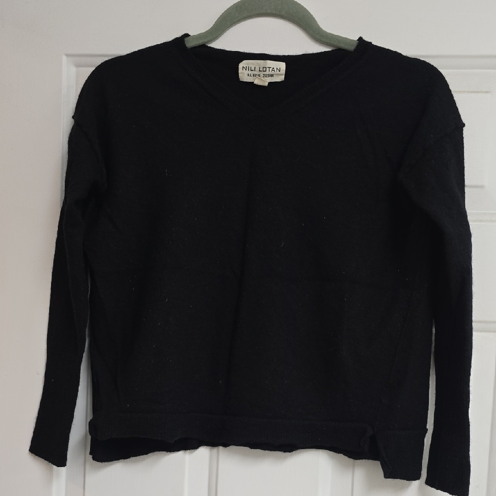 Nili Lotan Black Women's Sweater